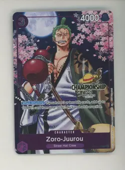 2025 One Piece En Championship 25-26 Event Pack #OP05-067 Zoro-Juurou - Image 1