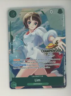 2025 One Piece En Championship 25-26 Event Pack #079 Lim Finalist - Image 1