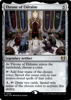 Throne of Eldraine Wilds of Eldraine MTG Magic NM 0028 Legendary Artifact Rare - Image 1
