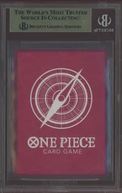 2025 One Piece 2nd Anniversary Promo Monkey D Luffy SR #ST13-003 BGS 10 - Image 2