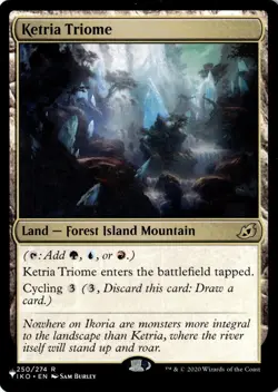 Ketria Triome Ikoria: Lair of Behemoths Regular Magic MTG 250/274 - Image 1