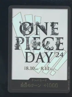 One Piece Japanese Don!! Card PCC One Piece Day'24 - Image 1