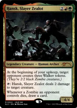 Hansk Slayer Zealot Secret Lair SLX The List Magic The Gathering MTG 0022 Grul - Image 1