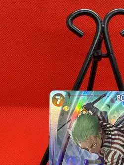 Roronoa Zoro OP14-015 Rare Alternate Art Th Azure Sea's Seven One Piece TCG Foil - Image 3