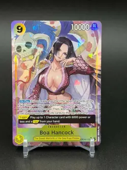 Boa Hancock Alt Art OP14-112 SR The Azure Sea’s Seven English One Piece TCG NM - Image 1