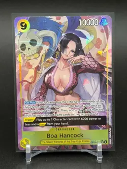 Boa Hancock Alt Art OP14-112 SR The Azure Sea’s Seven English One Piece TCG NM - Image 2