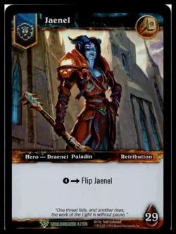 Jaenel Foil Worldbreaker 6/270 World of Warcraft TCG WOW - Image 1