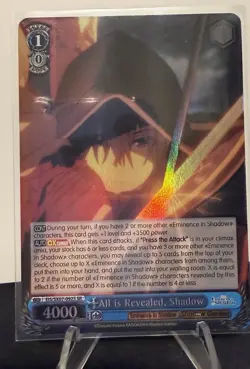 Weiss Schwarz The Eminence In Shadow All Is Revealed, Shadow - Image 1