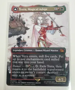 MTG Final Fantasy Terra, Magical Adept M 0323 Borderless Non-Foil Near Mint - Image 1