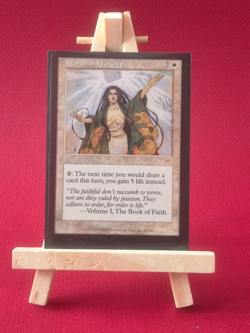 Words of Worship / Onslaught / Rare MTG Enchantment / Mint Condition - Image 1