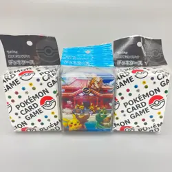 POKEMON Unopened Okinawa Ball & Energy Pikachu Shield Deck Case【used】 - Image 3