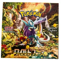 POKEMON SV5K Unopened Wild Force Expansion Pack Box Set (SV)【used】 - Image 1