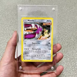 1 Slot METAZOO YUGIOH POKEMON TCG Acrylic Magnetic Display Case Trading Card USA - Image 1