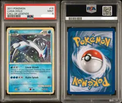 2011 POKEMON CALL OF LEGENDS #15 LUGIA-HOLO PSA 9 - Image 3