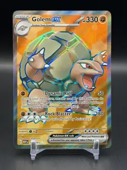 Pokemon Scarlet & Violet 151 189/165 Golem ex Ultra Rare - Image 1