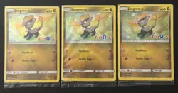 2017 POKEMON SM TOYS R US PROMO HOLO JANGMO-O X3 NM SEALED - Image 1
