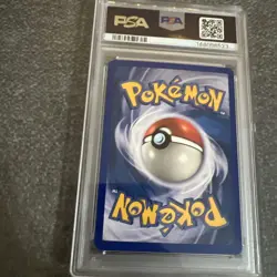 2002 POKEMON EXPEDITION #64 TYPHLOSION-REVERSE FOIL PSA 8 - Image 3