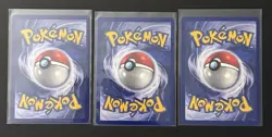2000 POKEMON BLACK STAR PROMO NON HOLO MEW X3 NM SET 🔮 - Image 2