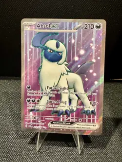 Pokemon Absol EX Ultra Rare Holo SV03 Obsidian Flames 210 HP 214/197 - Image 1