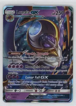 Lunala GX Pokemon Sun & Moon Black Star Promo #SM17 - Image 1