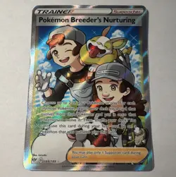 The Pokemon Company Pokemon Breeder's Nurturing 188/189 Darkness Ablaze Full Ar… - Image 1