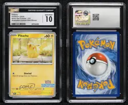 Pikachu Illustration Contest 2024 Pokemon SV Black Star Promo CGC 10 Gem Mint - Image 3