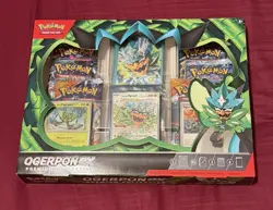 Pokemon TCG Teal Mask Ogerpon ex Premium Collection Box Factory Sealed!! - Image 1