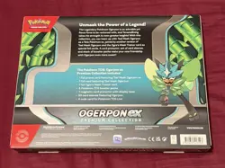 Pokemon TCG Teal Mask Ogerpon ex Premium Collection Box Factory Sealed!! - Image 2