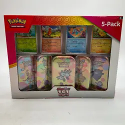 Lot of (5) Pokemon TCG Costco 151 5-Pack Mini Tin Boxes SEALED/NEW - Image 2