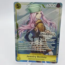 Jewelry Bonney Offline Regionals Finalist Card 25-26 P-085 One Piece Tournament - Image 2