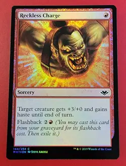 1x Reckless Charge | FOIL | Modern Horizons | MTG Magic Cards - Image 1