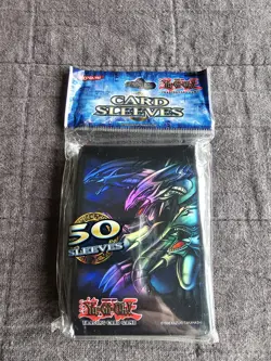 Retro Blue-Eyes Ultimate Dragon Card Sleeves for Yu-Gi-Oh! (50-Pack) - Sealed - Image 1