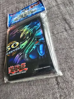 Retro Blue-Eyes Ultimate Dragon Card Sleeves for Yu-Gi-Oh! (50-Pack) - Sealed - Image 2