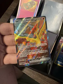 Team Rocket's Moltres ex - (Destined Rivals Stamp) 208/182 Miscellaneous Cards & - Image 2