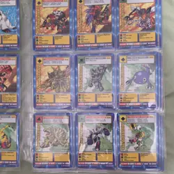 Bandai Digimon TCG 1st Edition 1999 Lot 81 Agumon + Power Option Cards - Image 3