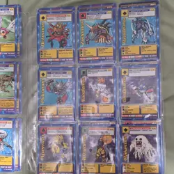 Bandai Digimon TCG 1st Edition 1999 Lot 81 Agumon + Power Option Cards - Image 5