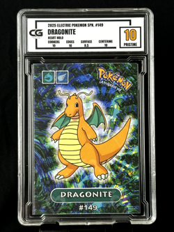 Dragonite CG 10 Pristine Electric Pokemon 2025 Nintendo PSA CGC - Image 1