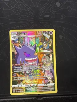 Pokemon Gengar TCG TG06/TG30 Lost Origin Trainer Gallery Holo Card NM Condition - Image 1