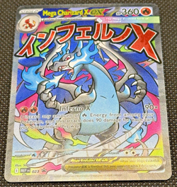 Mega Charizard X ex Promo 023 Holo Pokemon Card Rare Qty Available - Image 3