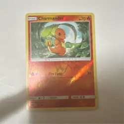 Pokemon Charmander Dragon Majesty 9/25 Holo Common Basic 70 HP Fire Fang Card - Image 1
