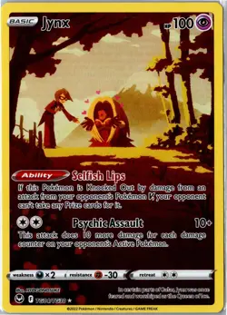 Pokemon Card - Jynx TG04/TG30 Silver Tempest Trainer Gallery Holo NM - Image 1