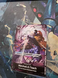 Marshall.D.Teach (Event Pack Vol. 8) P-100 One Piece Promotion Cards Foil - Image 2