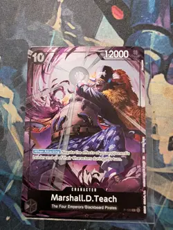 Marshall.D.Teach (Event Pack Vol. 8) P-100 One Piece Promotion Cards Foil - Image 4