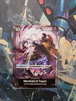 Marshall.D.Teach (Event Pack Vol. 8) P-100 One Piece Promotion Cards Foil - Image 5