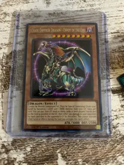 Yugioh TCG Chaos Emperor Dragon - Envoy Of The End 1st Edition IOC-000 LP (2) - Image 1