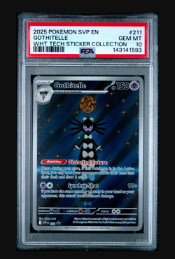 PSA 10 GEM MINT Gothitelle 211 SVP ILLUSTRATION HOLO Promo SVP211 Pokemon Card - Image 1