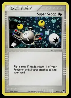 Pokemon Card - Super Scoop Up FireRed & LeafGreen 99/112 Reverse Holo - Image 1