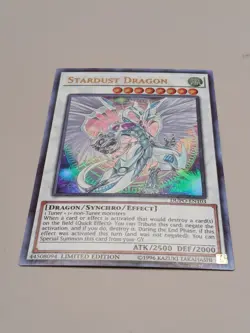 Yugioh! Stardust Dragon DUPO-EN103 Ultra Rare Limited Edition NM - Image 1