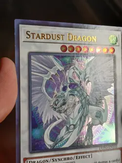 Yugioh! Stardust Dragon DUPO-EN103 Ultra Rare Limited Edition NM - Image 3