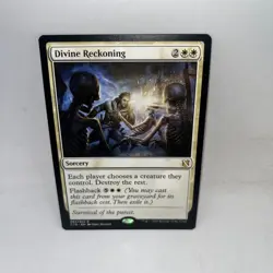Divine Reckoning 62 Rare Commander 2019 Magic: The Gathering Lightly Played - Image 1